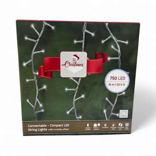 MC Connect LED Strng 750 Wht Clr