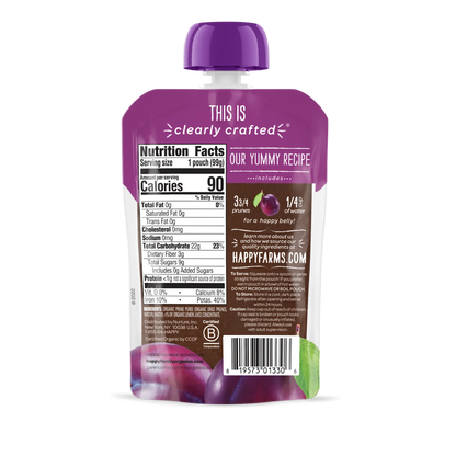 HB S1 Pouch Prunes 3.5oz