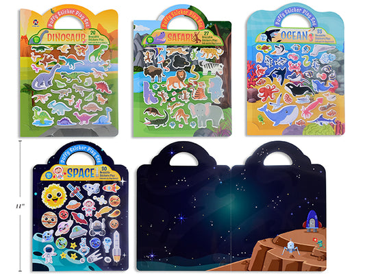 Puffy Sticker Play Set 4Asst