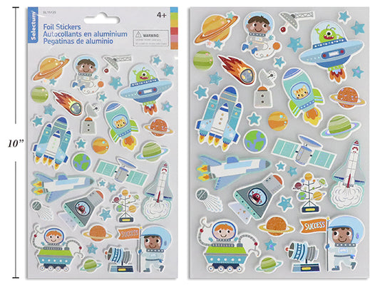Selctm Foil Stickers Space Series