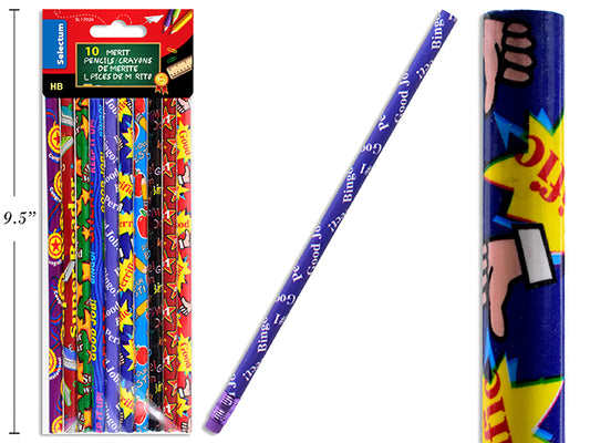 Merit Award Pencils 10pc