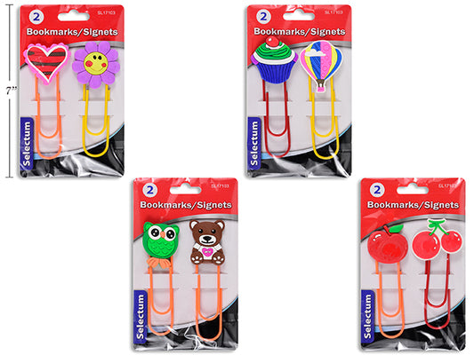 Selectum Bookmark Clips 2pk