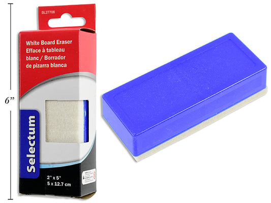 Selectum White Board Eraser 2x5in