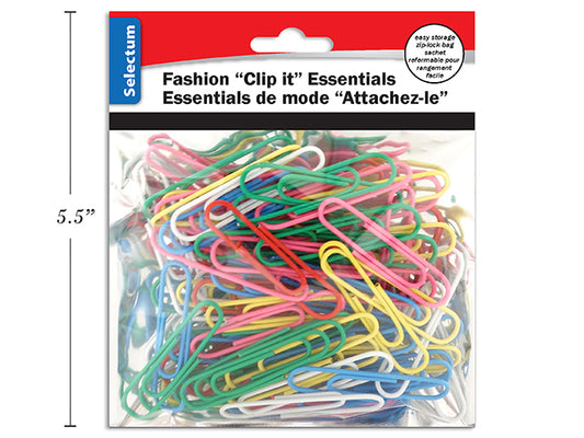Selectum Fashion Paper Clips 50mm 80pcs