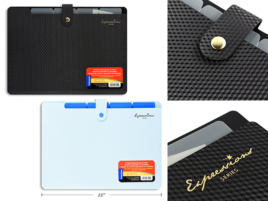 Expanding File Folder 5 Pocket