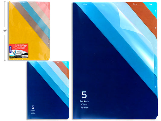 Document Holder PP 5Lyr Col Cd