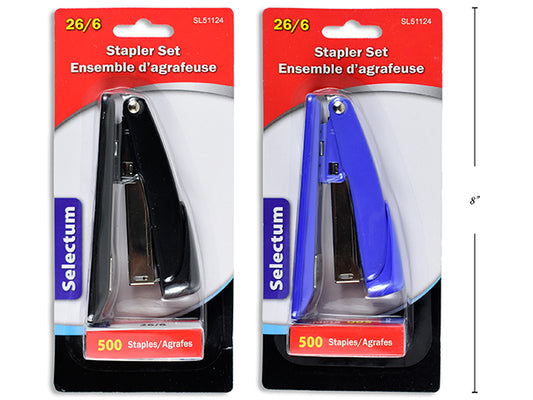Selectum Metal Stapler & Staples