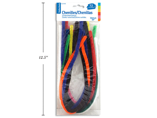 Selectum Chenilles 20in 12pk