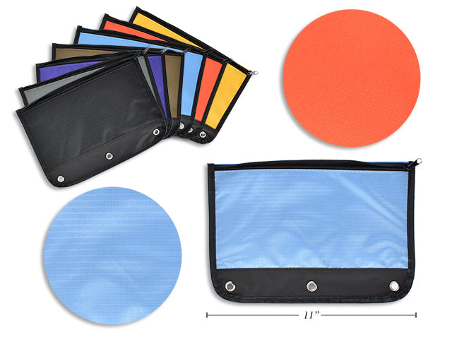 Nylon Pencil Case 3 Hole