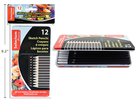 Selectum Sketch Pencils 12pk