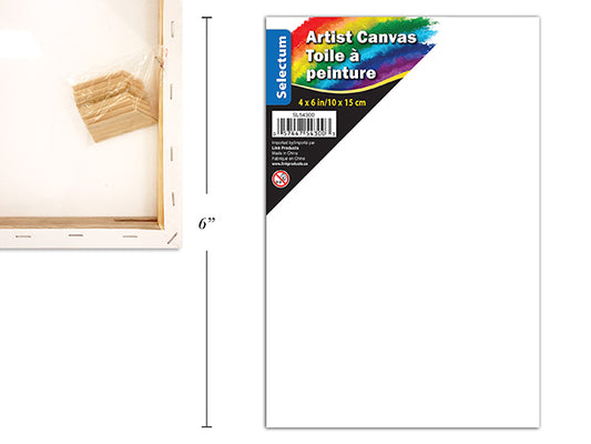 Art Canvas Brd Wd Panel 4X6in