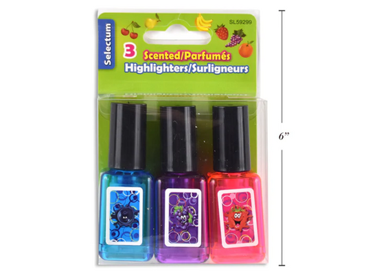 Selectum Scntd Hlighter 3pk