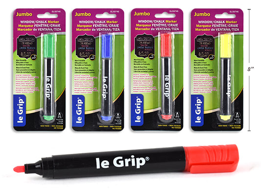 leGrip Jumbo Wndw Chalk Marker