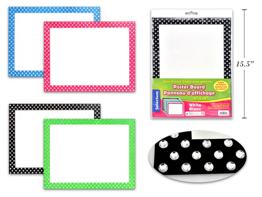 Sel GemFrame Poster Board 11x14"