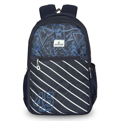 ZIP Trio Backpack 3asst 18in