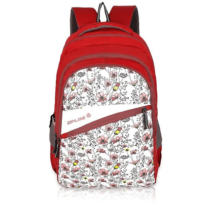 Zip Floral B/Pack Mix 19in Ast