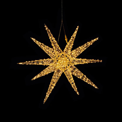 Prem LED 3d Strburst 90cm WW