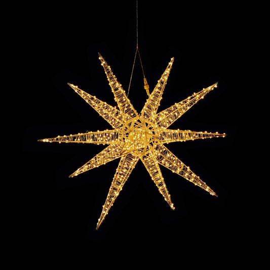 Prem LED 3d Strburst 90cm WW