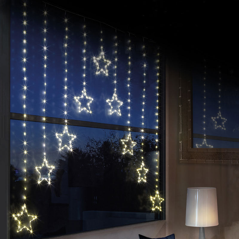 Pren LED Star V Curtain Lights